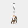 Puppys Holiday Ride Phone Strap