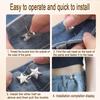 Waist Pants Tightening Make Clip Waist Adjustment Clip Waist Reduction Clasp Line Button Brooches for Garment Decoration NK001