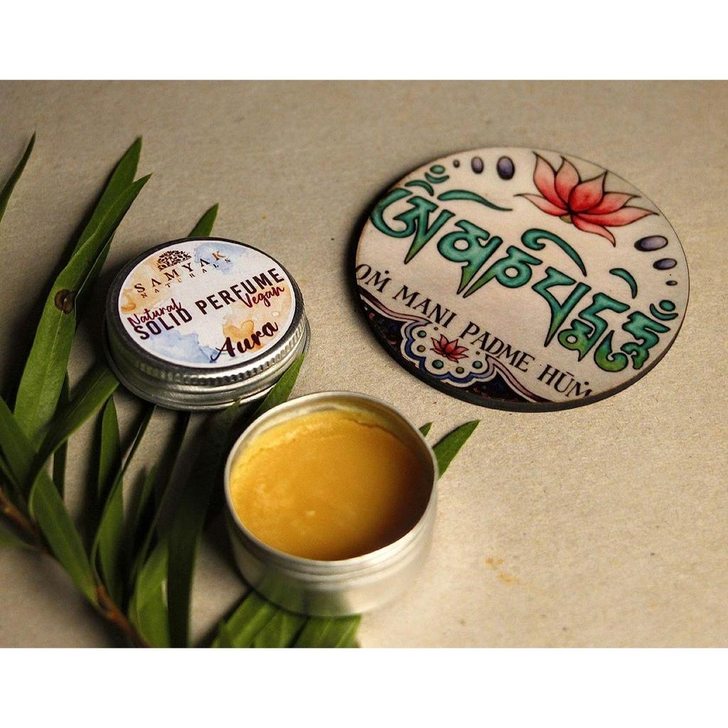 SAMYAK NATURALS - Natürliches veganes festes Parfüm -