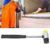 Rubber Hammer Double Faced   Steel Pipe Handle Hand Tool for Installation Repair