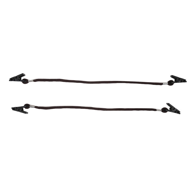 2pcs Women Men Travel Sun Hat Holder Straps Windproof Rope Sports Anti-drop Anti-lost Glasses Chain