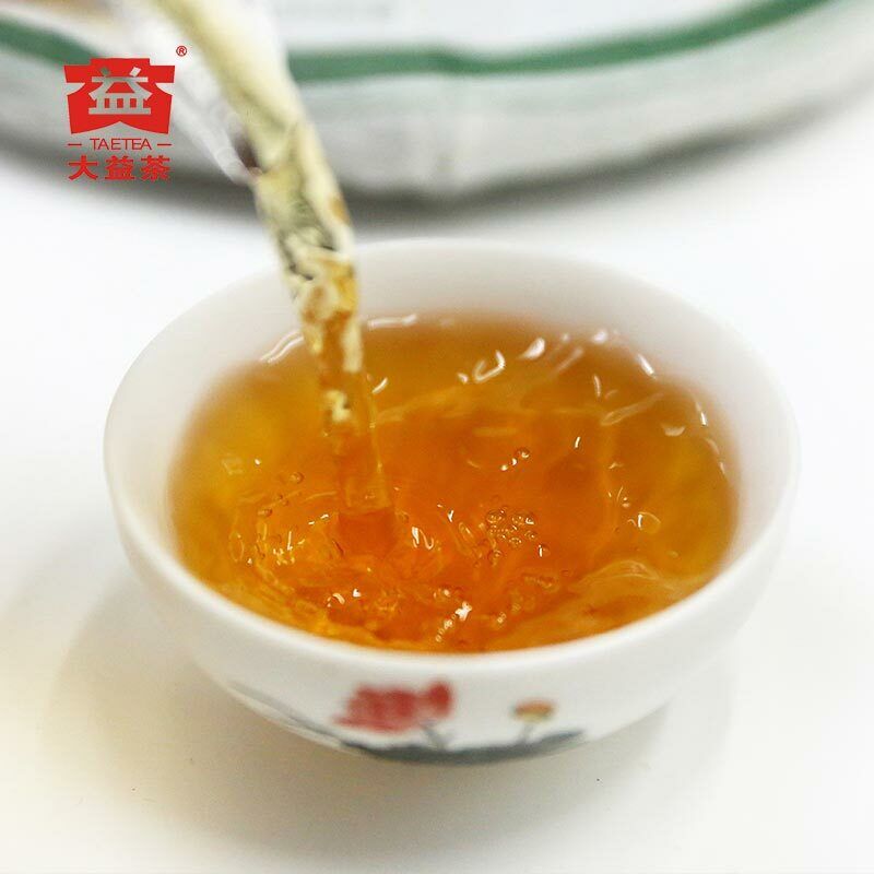 2008 TAETEA 0622 Raw Puer Tea Batch 801 Menghai Dayi Sheng Puer Tea 400g