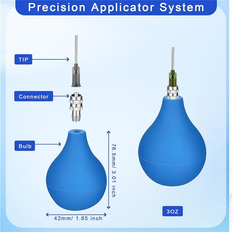 A95I-For Pottery Tools Set- Precision- Glaze Applicator Slip Trailing Bottle Needle-Tip Squeeze Bottle For Pottery