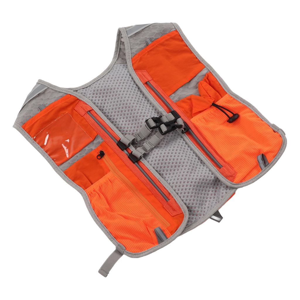 Sports Running Vest Breathable Mesh Running Hydration Vest for Riding Hiking Mountaineering