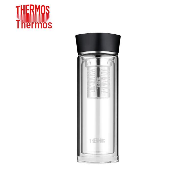 THERMOS Double-Layer Glass Cup with Filter