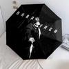 John Wick Art, automatic folding umbrella, portable and foldable design, 8 ribs, a Christmas or birthday gift.
