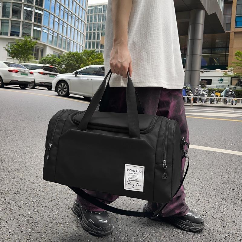 Short-distance Travel Bags and Large-capacity Hand Luggage Bags Dry and Wet Separation Sports Can Be Used To Pull Rod Fitness Bags