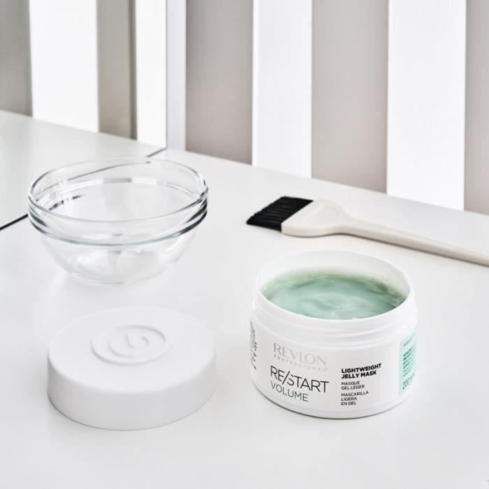 Masque Gel - Revlon - Re/Start Volume - Ultra Léger - KERABIOTIC V BOOST™ - Cheveux fins