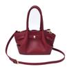 Retro Solid Pu Crossbody Bag Fashionable Women'S Shoulder Bag New Multifunctional Commuting Casual Handbag Premium
