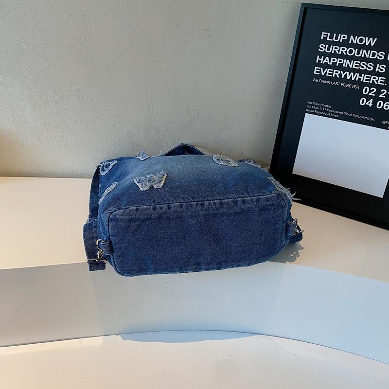 Denim Bag Women's Backpack Multifunctional Crossbody Bag
