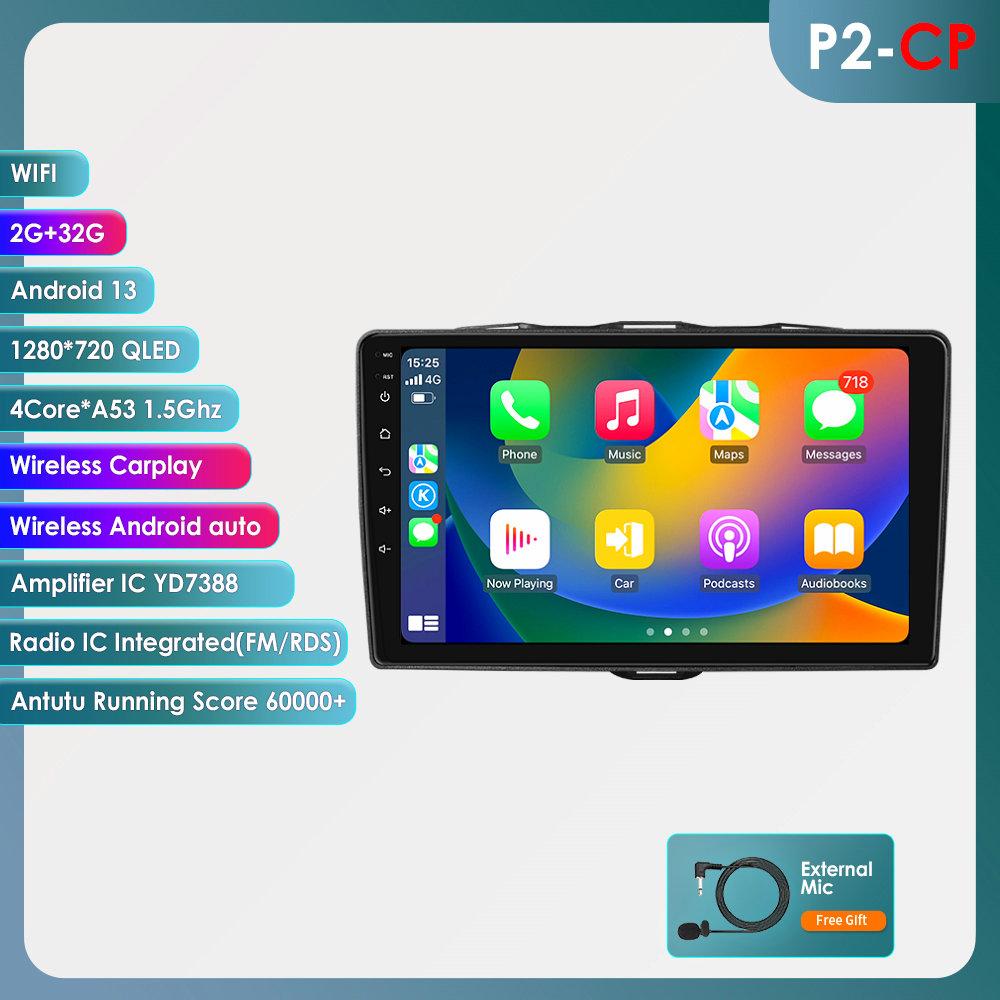 

OSSURET 9-дюймовый интеллектуальный плеер с искусственным интеллектом, 2din, Android, автомобильная магнитола для Alfa Romeo Giulietta 2015-2018, Furgonato, GPS, Carplay Auto, 4G, интеллектуальный экран, WIFI P2CP 4Core 2G 32G