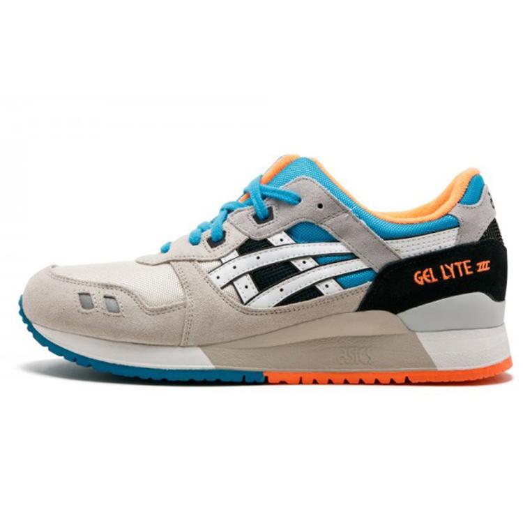 New Asics Gel Lyte 3 'Grey Orange' H405N-9901