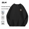GLM American Style Waffle Knit Panda Graphic Round Neck Sweatshirt