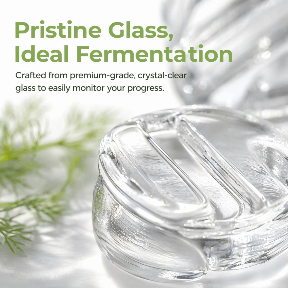 Heavy Glass Fermentation Weights with Handle Fermentation Weight Set  Cheese Fermentation