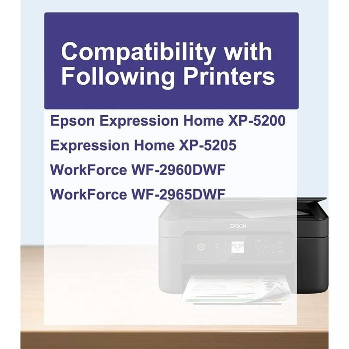 Tintenpatronen - 503XL - Kompatibel mit Epson - 5er-Pack - Hohe Kapazität - Mehrfarbig