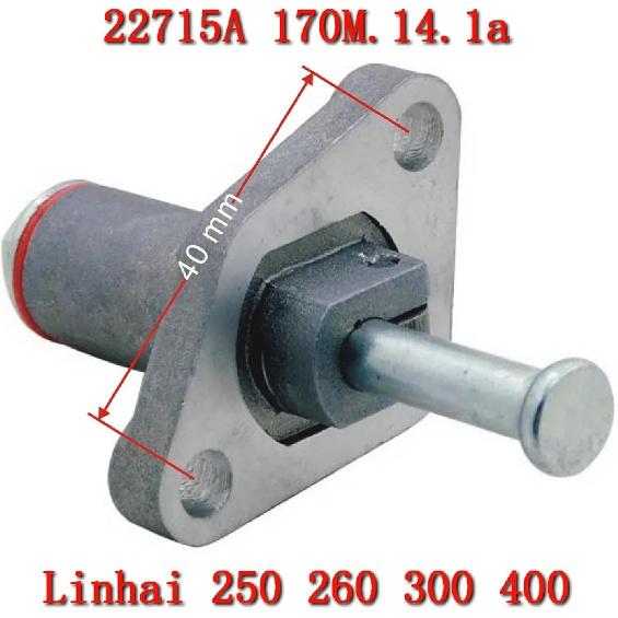 Motorrad Kettenspanner Zubehör 170M.14.1a 22715A Für Linhai 250 260 300 400 520 Ymh Jinlang Feishen Roller Quad Motorradzubehör