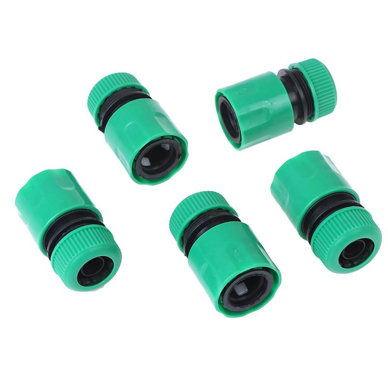 5Pcs 1/2 " Hose Joint Coupling Connector For Garden Irrigation Water Connector