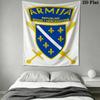 Bosnia and Herzegovina Wall Tapestry Aesthetic Wall Hanging Printed Fabric Blanket Decorative Tapestries for Bedroom Living Room Home Decor