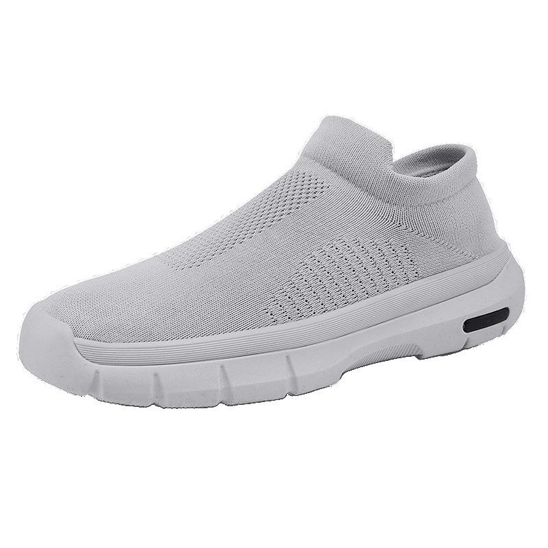 Füße fliegende gewebte Schuhe atmungsaktive Mesh Sportschuhe Sommer Herrenschuhe täglich lässig Laufschuhe Reiseschuhe Herren Street