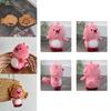 Cute Beaver Plush Toy Keychain Pendant With Soft Short Plush Wholesale Hanging Decoration For Bags