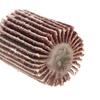 3Pcs 80 Grits Alumina Particles Flap Wheel Sanding Paper Flap Wheel For Removing Rust Deburring Grinding Polishing Flat