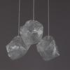 1pcs Ice Cube Shape 40W LED Pendant Lamp Ceiling Chandelier for Rock Bar Hotel Lighting