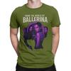 Aus der Welt von John Wick Ballerina 2025 Film T-Shirt Sommer Harajuku T-Shirts Herren 100% Baumwolle Rundhals Große Größen Oberteil T-Shirts Top
