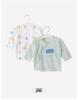 Kimono-Style Newborn Tops | Class A Pure Cotton | Belly Protection | 0-3 Months | Unisex | Size 52 | Spring/Summer