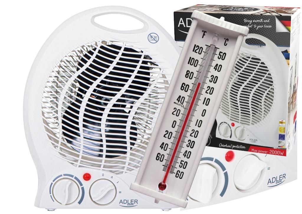 Ad 7728 Fan Heater