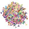Konfetti Blütenform Glitzer Pailletten Farbe Party Hochzeit Streusel Teil Dekoration Zubehör