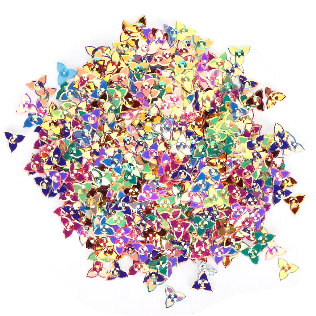 Konfetti Blütenform Glitzer Pailletten Farbe Party Hochzeit Streusel Teil Dekoration Zubehör