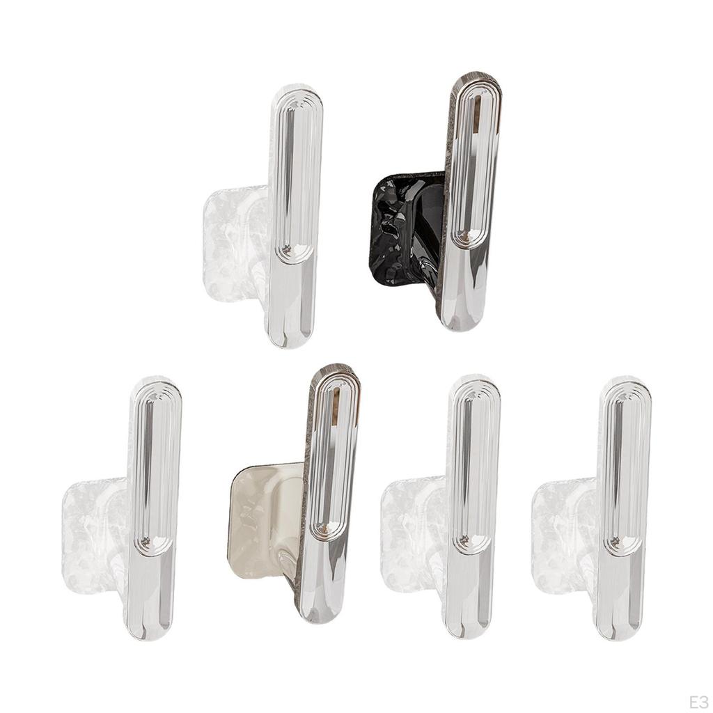 2 Pieces Towel Hooks Shower Sticky Hook Wall Holder Hangers Hairband for Bathroom