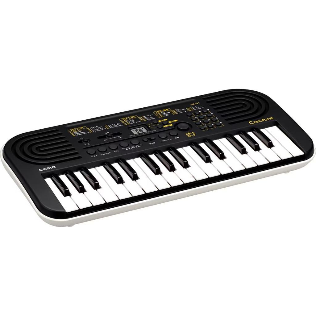 Color Set Color Headphones Bag Casio Electronic Keyboard SA51 SA50 Casiotone 32 Mini Keyboard Black White White Green Children Beginners Beginners