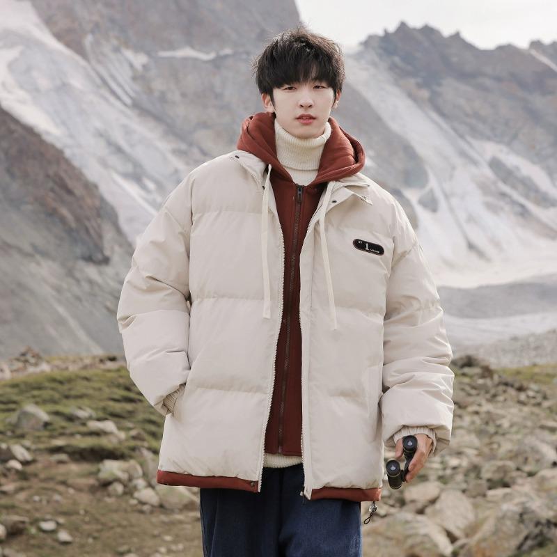 Men's Thickened Winter Cotton-Padded Jacket - 2025 Trendy Two-Piece-Style Coat