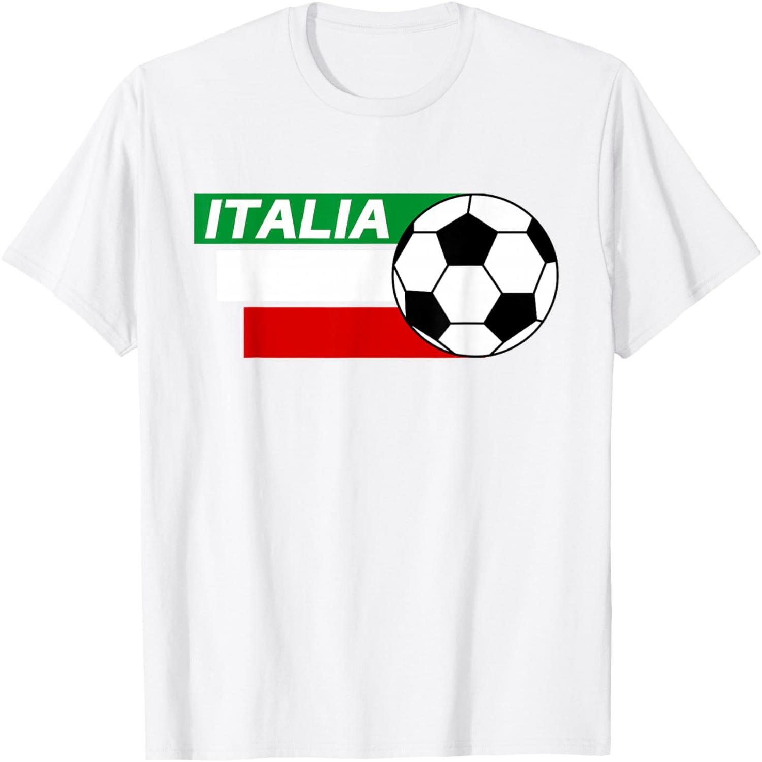 Italy Soccer Shirt S разноцветный