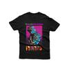 Men's Heavyweight 100% Cotton New Order Band Logo & Technique Print T-Shirt - Retro Music Tee with Iconic Lettering, Short Sleeve Crewneck for