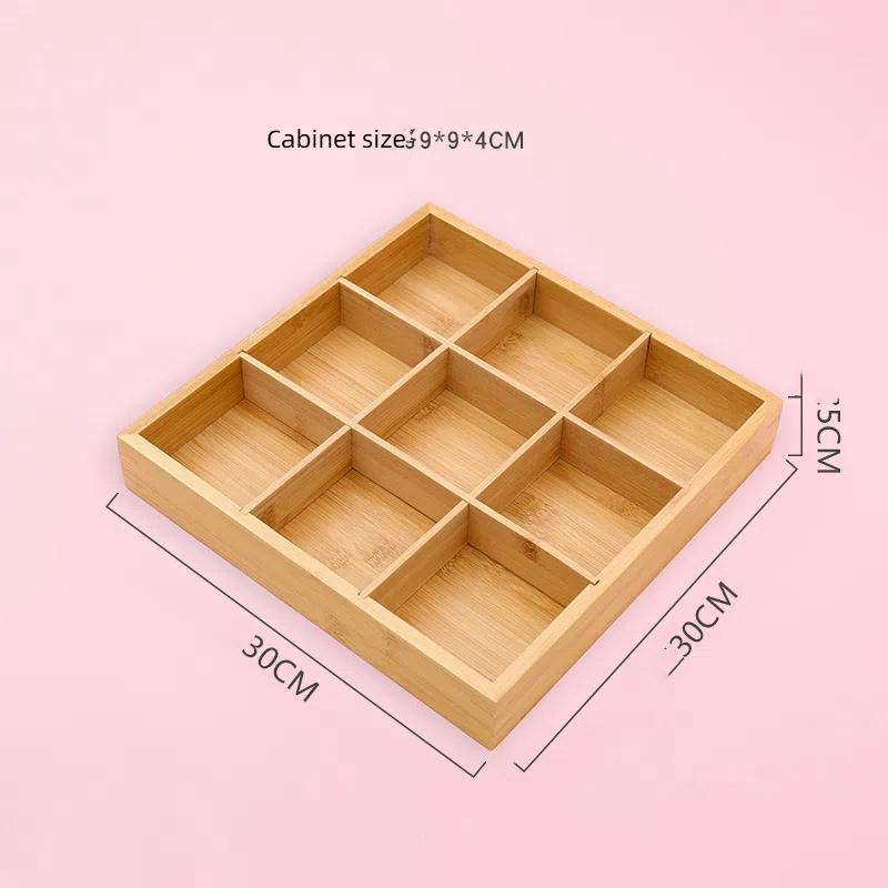 Bamboo Wood Engagement Handle Dried Fruit Box
