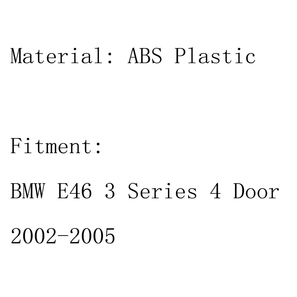 Grilă Rinichi Față Capotă Pentru BMW E46 Seria 3 4 Uși 2002-2005 Crom
