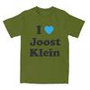 WoT Shirt I Love Joost Small Blue T Shirts Harajuku Summer Tees Y2K Basic Custom Logo Cotton Clothing Birthday Present