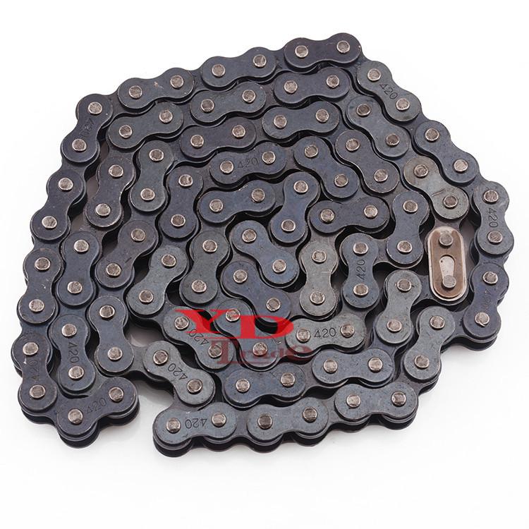 Small High-Performance 420 Chain Kit for Apollo 50-110cc Off-Road Motorcycles & ATVs