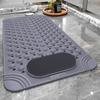 Bathroom Non-Slip Mat Solid Color Massage Mat Home Anti-Slip Suction Cup Carpet Waterproof Dirt-Resistant Toilet Hotel Floor Mat
