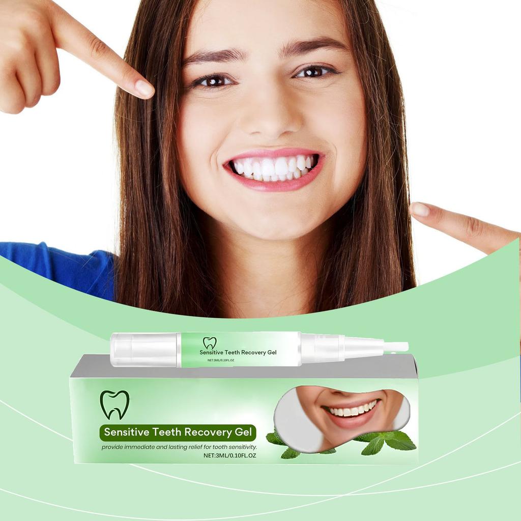 Teeth Care Gel, Clean Teeth Dirt Fresh Care Teeth Gentle Ingredients Care Gel 3ml