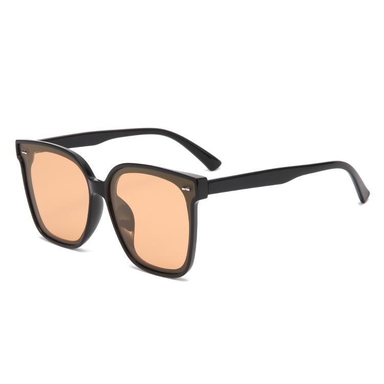 Fashion large frame TR polarized glasses women's high-end versatile UV-proof sunglasses show face small glasses men