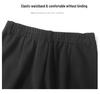 Women's Black High-Waisted Flared Pants - Fall 2025 Slimming Fit, Micro-Flared Casual Trousers