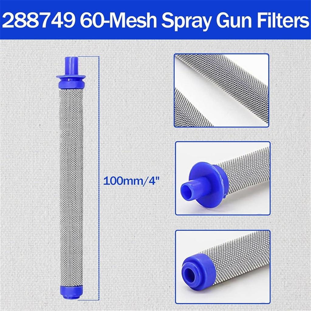 2025+ 288716 3/4" Inlet Strainer 288749 Airless Filters-with SG10, SG20, X5, X7, Prox Series-Paint Replacement Parts