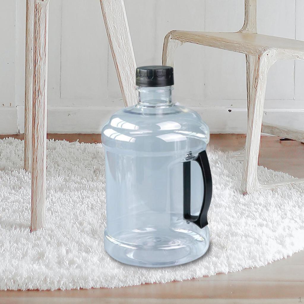 Wiederverwendbarer Wasserflaschenbehälter 2,5L Krug mit leichtem Griff, Aufbewahrungseimer für Wanderung Zeremonie Outdoor