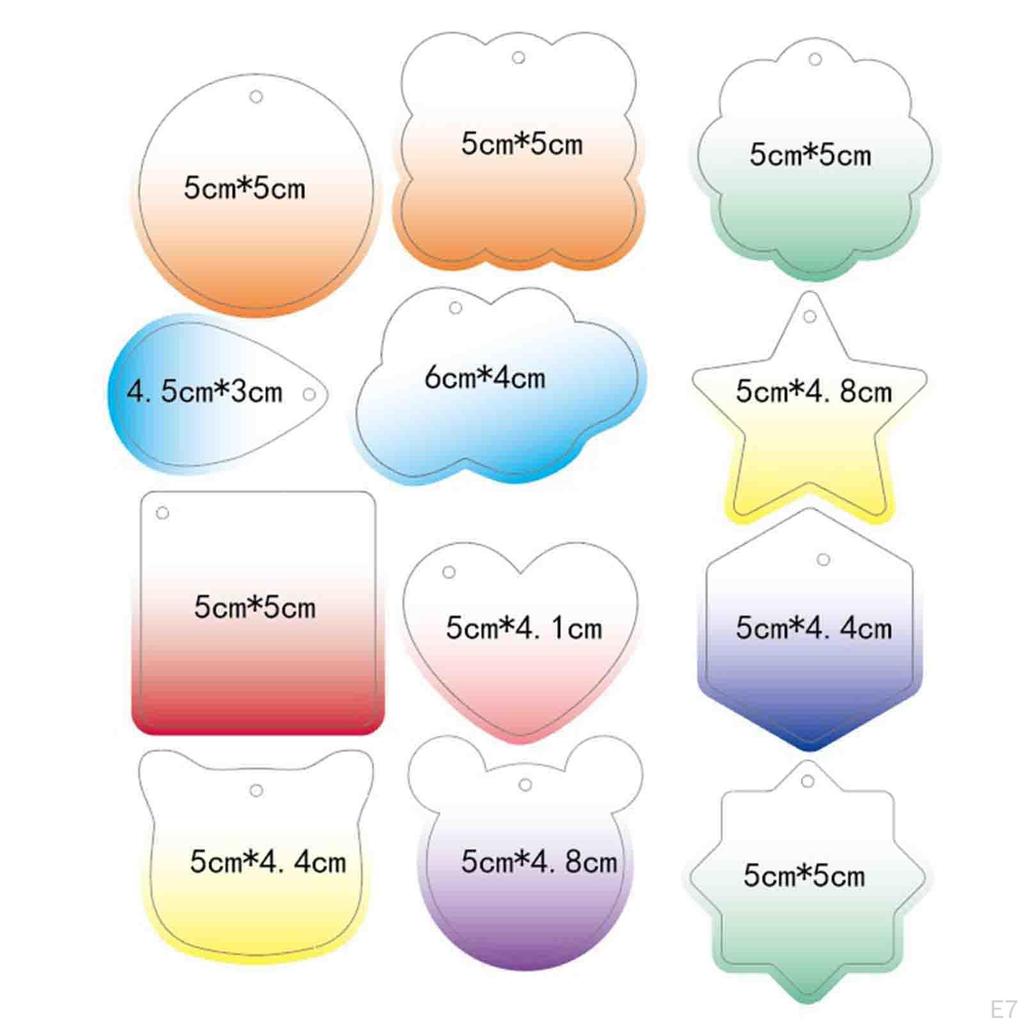 Goo Card DIY Mini Photocard Holder Stand Pendant Ornament Idol Decals Photo Frame for Desktop Fridge