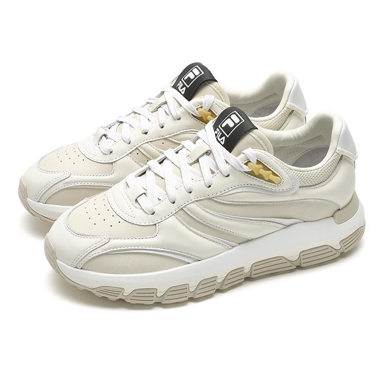 New FILA Fashion Low Top Casual Shoes Women's White Gray F12W443112FMW