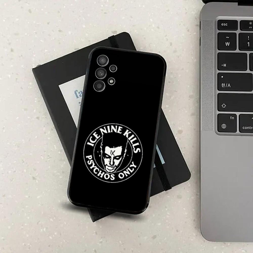 

Ice N-Nine Kills B-Band Phone Case For Samsung Galaxy A13,A21s,A22,A31,A32,A52,A53,A71,A80,A91 Soft Black Cover Samsung a714g