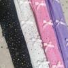Collant Rete Traspiranti per Bambini con Strass Calze Colorate Scintillanti Moda